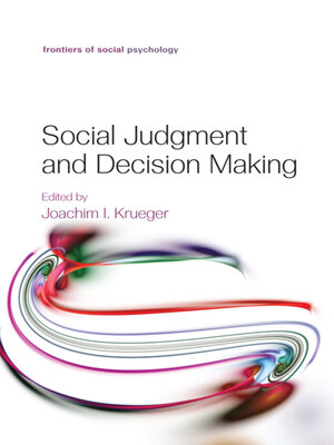 cover image of Social Judgment and Decision Making